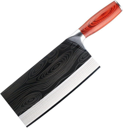 Meat Cleaver, 7.8 Inch 4Cr14Mov Stainless Steel Chinese Kitchen Utility Chef Cooking Knives Ultra-Sharp Blade Wood Handle Cleaver1