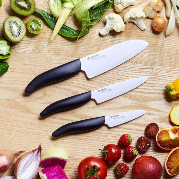 Revolution 3-Piece Ceramic Knife Set – Ultra-Sharp Japanese Cutlery | Made in Japan Non-Reactive Zirconia Blades, Lightweight Design Reduces Hand Fatigue, Will Not Cause Food Oxidation4