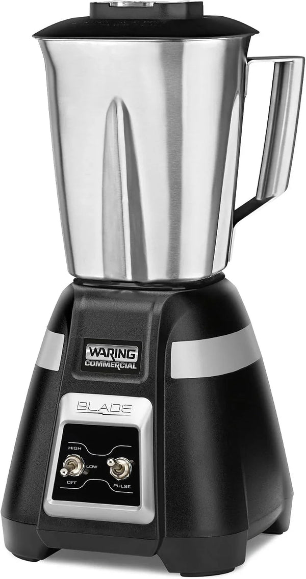 Blade Blender with 48 Oz Stainless Steel Jar & Toggle & Pulse | 1.5 Horsepower Motor, 2-Speed Toggle Controls with Pulse, 48 Oz Stainless Steel Jar, for Bars & Restaurants, NSF Certified1