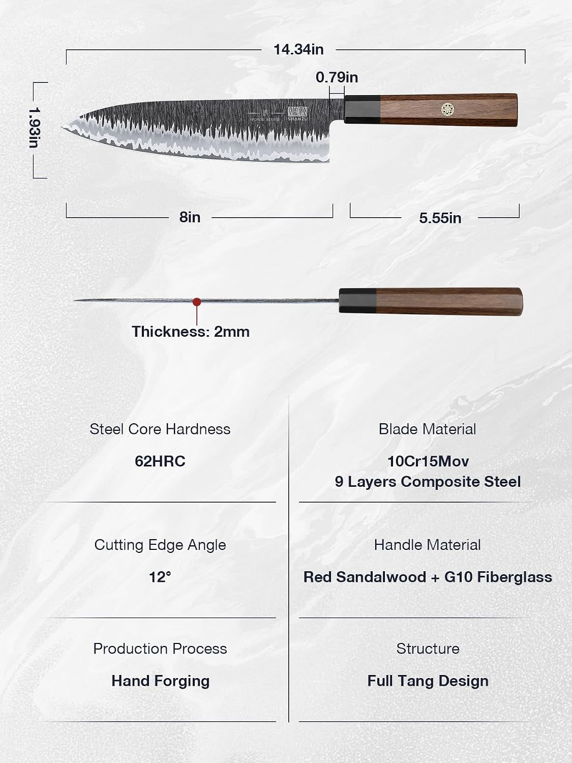 8-inch-japanese-chef-knife-hand-forged-gyuto-knife-9-layers-high-carbon-10cr15mov-steel-kitchen-knife-ultra-sharp-durable-professional-japanese-sashimi-knife-with-ergonomic-rosewood-handle