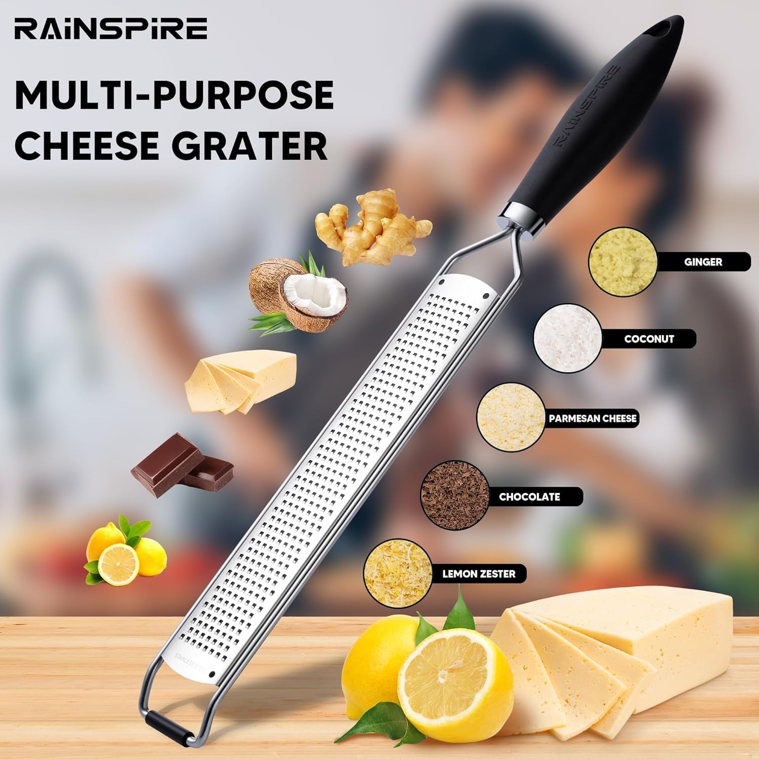 304-stainless-steel-citrus-lemon-zester-spice-ginger-garlic-grater-black