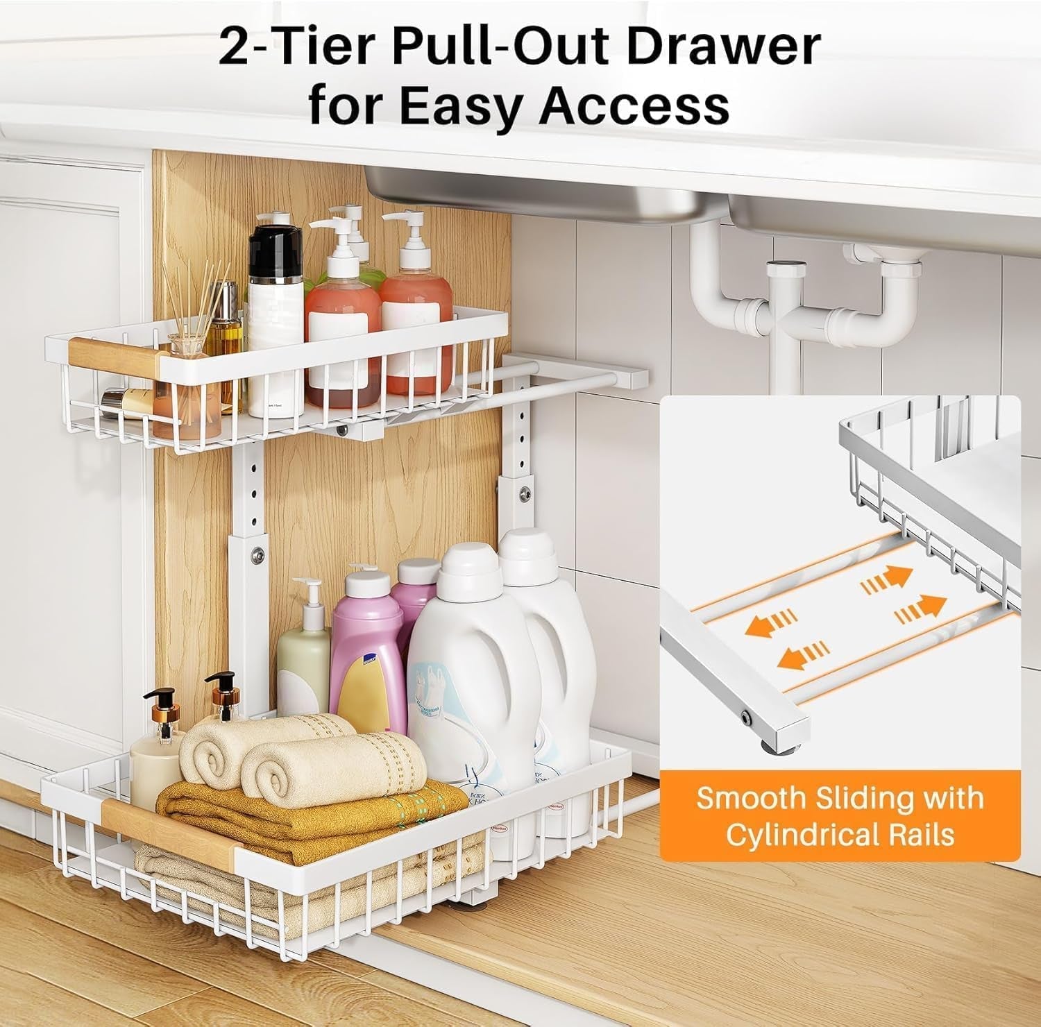 under-sink-organizer-adjustable-height-2-tier-pull-out-under-cabinet-organizer-slide-out-thickened-metal-under-sink-storage-for-kitchen-bathroom-laundry-pantry-cabinet-white-large-2-pack