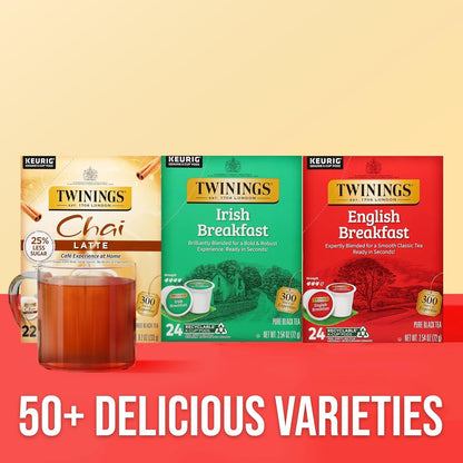 Irish Breakfast Black Tea K-Cups for Keurig, 24 CT Box (1 Pack) | Our Strongest Black Tea, Bold & Robust, Naturally Caffeinated, 24 Keurig Pods for Single Serve Brewers, Enjoy Hot or Iced5