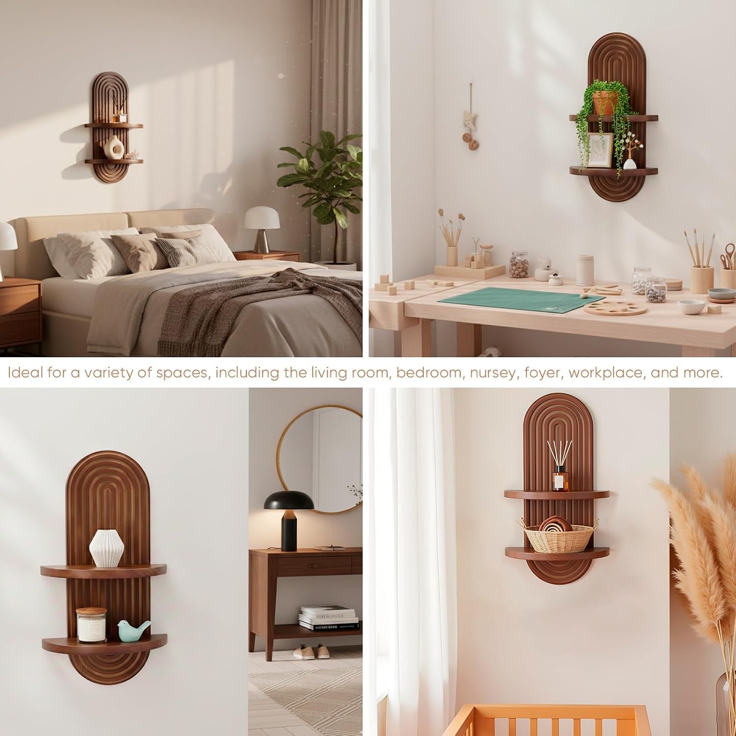 mordern-wall-shelf-with-arched-mid-century-art-boho-decor-design-floating-shelves-for-home-bedroom-living-room-farmhouse-display-wall-plant-holder-decoration-22-x-11-8-inch-walnut