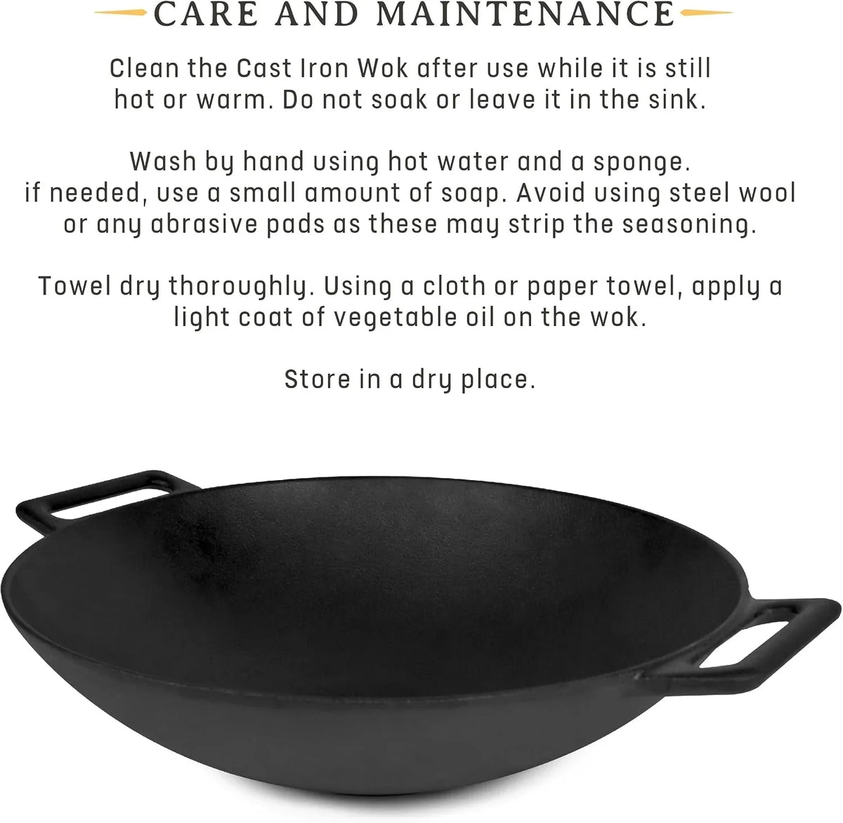 12-pre-seasoned-heavy-duty-construction-cast-iron-grilling-wok-griddle-and-stir-fry-pan