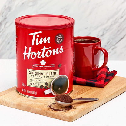 Original Blend, Medium Roast Ground Coffee, Canada’S Favorite Coffee, Made with 100% Arabica Beans, 48 Ounce Canister6