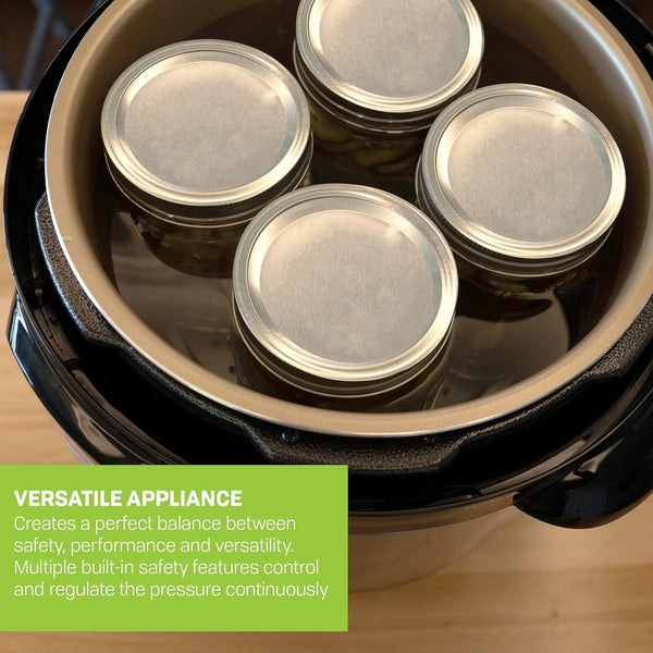 CAREY DPC-9SS Smart Electric Pressure Cooker and Canner, Stainless Steel, 9.5 Qt2