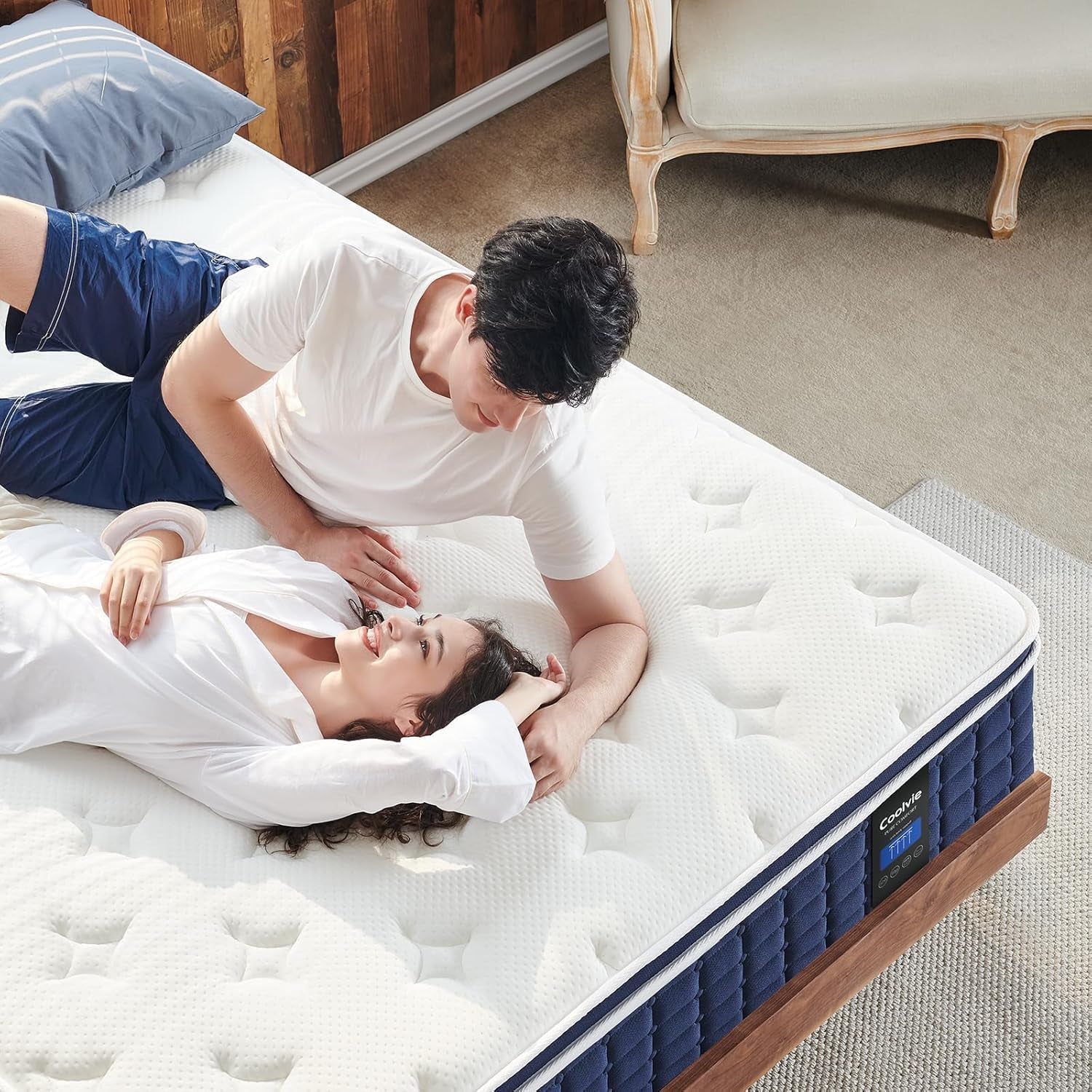 twin-mattress-12-inch-multi-layer-comfort-foam-and-coil-for-back-support