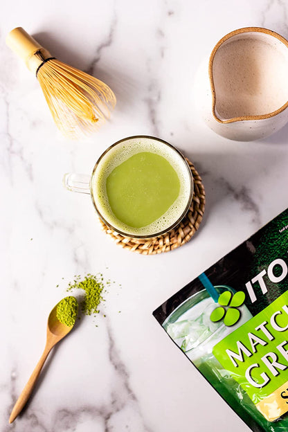 Matcha Green Tea, Sweet Powder, 17.5 Ounce (Pack of 1), Sweetened Green Tea Powder3