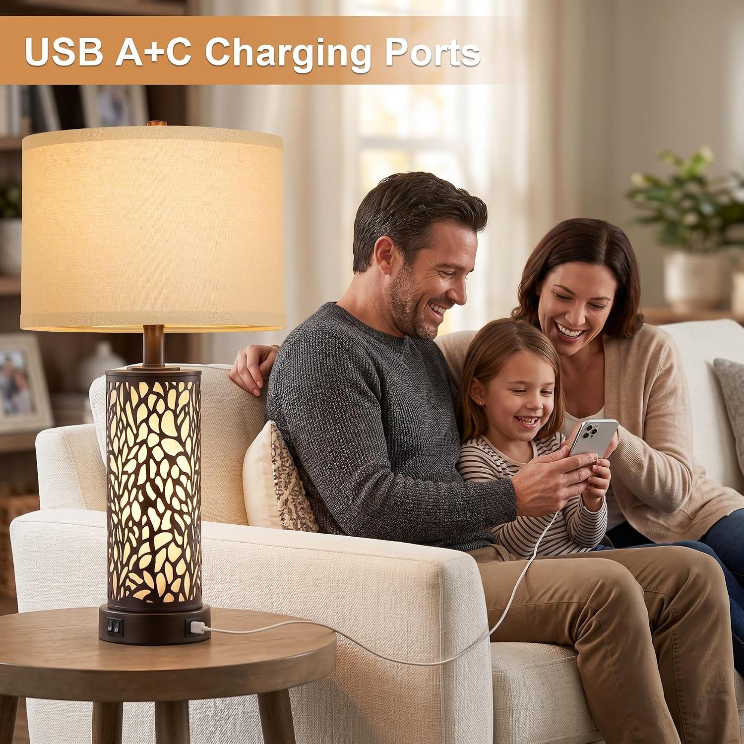 25-farmhouse-table-lamps-set-of-2-with-usb-a-c-ports-and-night-light