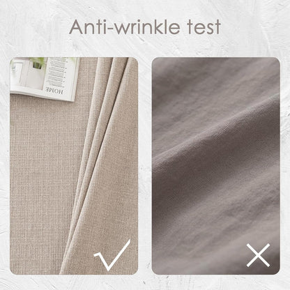 Table Runner Waterproof Washable Beige 14X71 Inch3