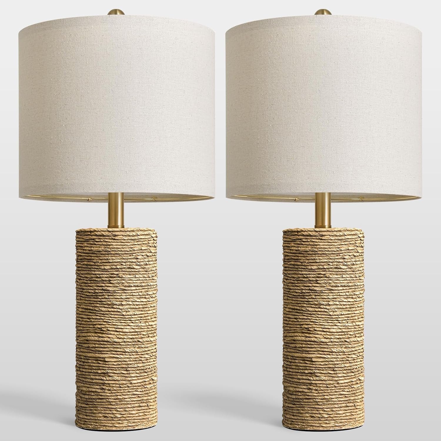 boho-lamps-set-of-2-25-5-coastal-farmhouse-bedside-lamps-resin-woven-rattan-look-nightstand-lamps-with-linen-shade-rotary-switch-for-bedroom-living-room-home-decor