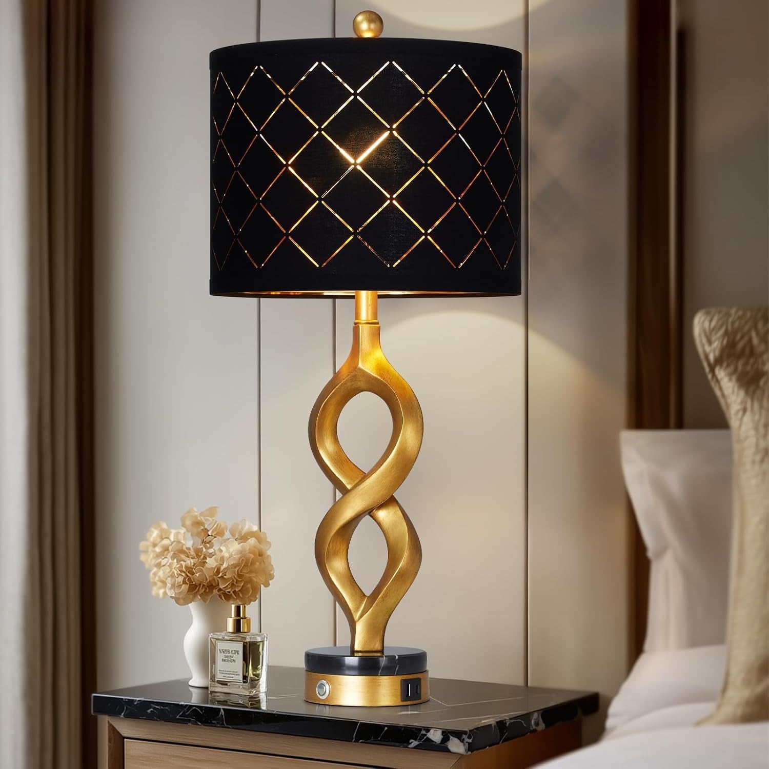30-black-and-gold-table-lamps-set-of-2-for-bedroom-modern-touch-control-bedside-lamps-for-living-room-3-way-dimmable-sculptural-resin-nightstand-lamps-with-usb-a-c-ports-and-2-led-bulbs