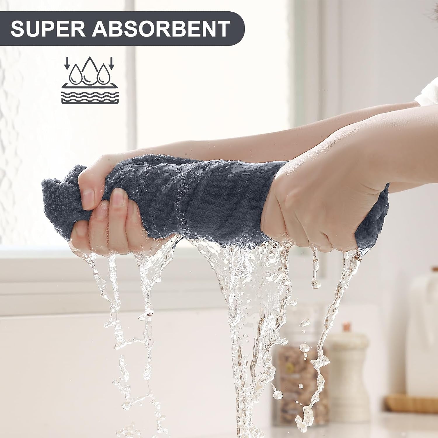 dual-design-kitchen-towels-and-dishcloths-set-8-pack-dark-grey