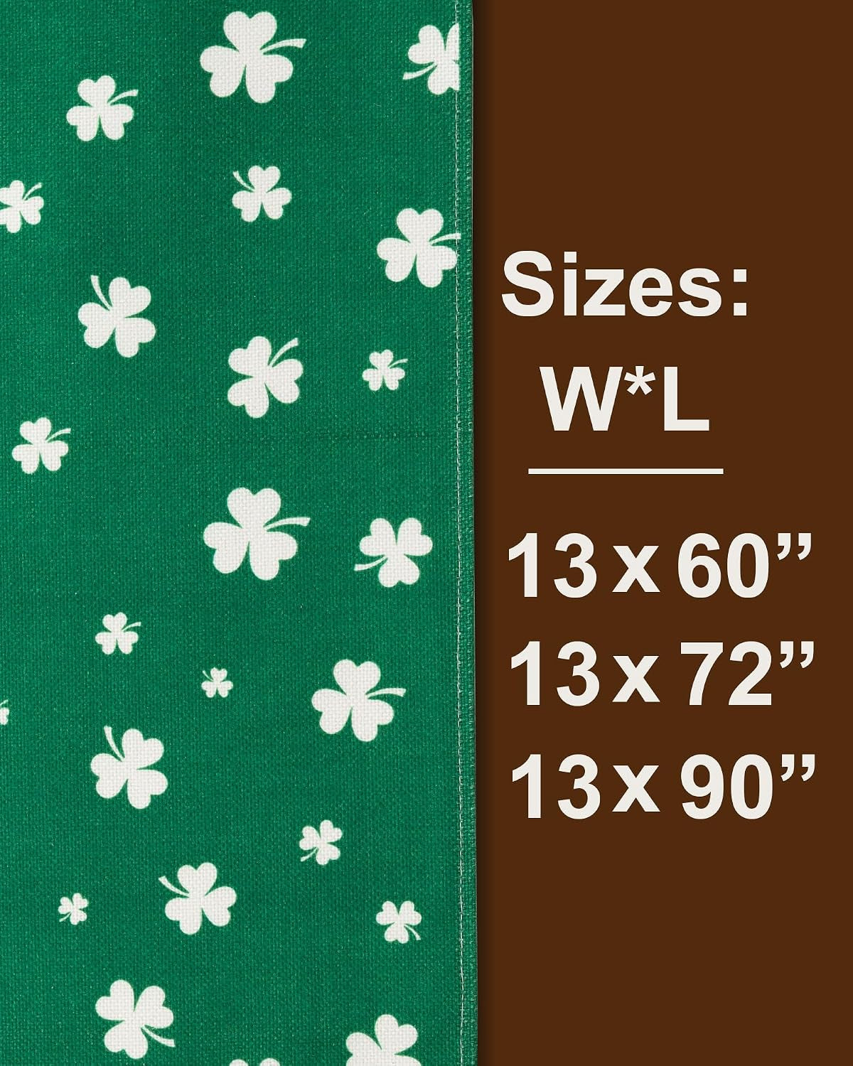 st-patricks-day-table-runner-decorations-13x72-inch-green-lucky-shamrock-table-decor-for-spring-holiday-indoor-outdoor-home-party-dinner-decor-lucky-green-13-x-72