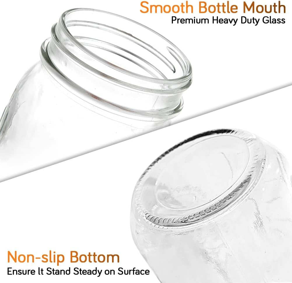 2-pack-16oz-regular-mouth-glass-mason-jars-airtight-lids-for-canning-clear-glass-storage-jars-dishwasher-safe-great-for-meal-prep-overnight-oats-diy-homemade-gifts-and-pantry-organization