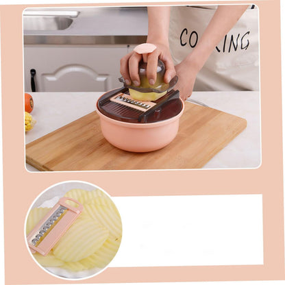 Kitchen Cutting Tools Vegetable Slicer Grater Easy Peeler for Onions Potatoes Random Color8