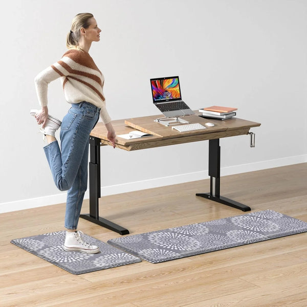 Kitchen Mats for Floor,Cushioned Rug Anti-Fatigue for Kitchen Decor | Waterproof Non-Slip Kitchen Rugs Set of 2,Heavy Duty Ergonomic Comfort Mat for Kitchen Accessories,Office,Laundry7