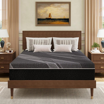 Queen Size Mattress 10 Inch Gel Memory Foam Medium | Cooling & Back Pain Relief, Fiberglass Free, Certipur-Us Certified, Foam Made in USA1