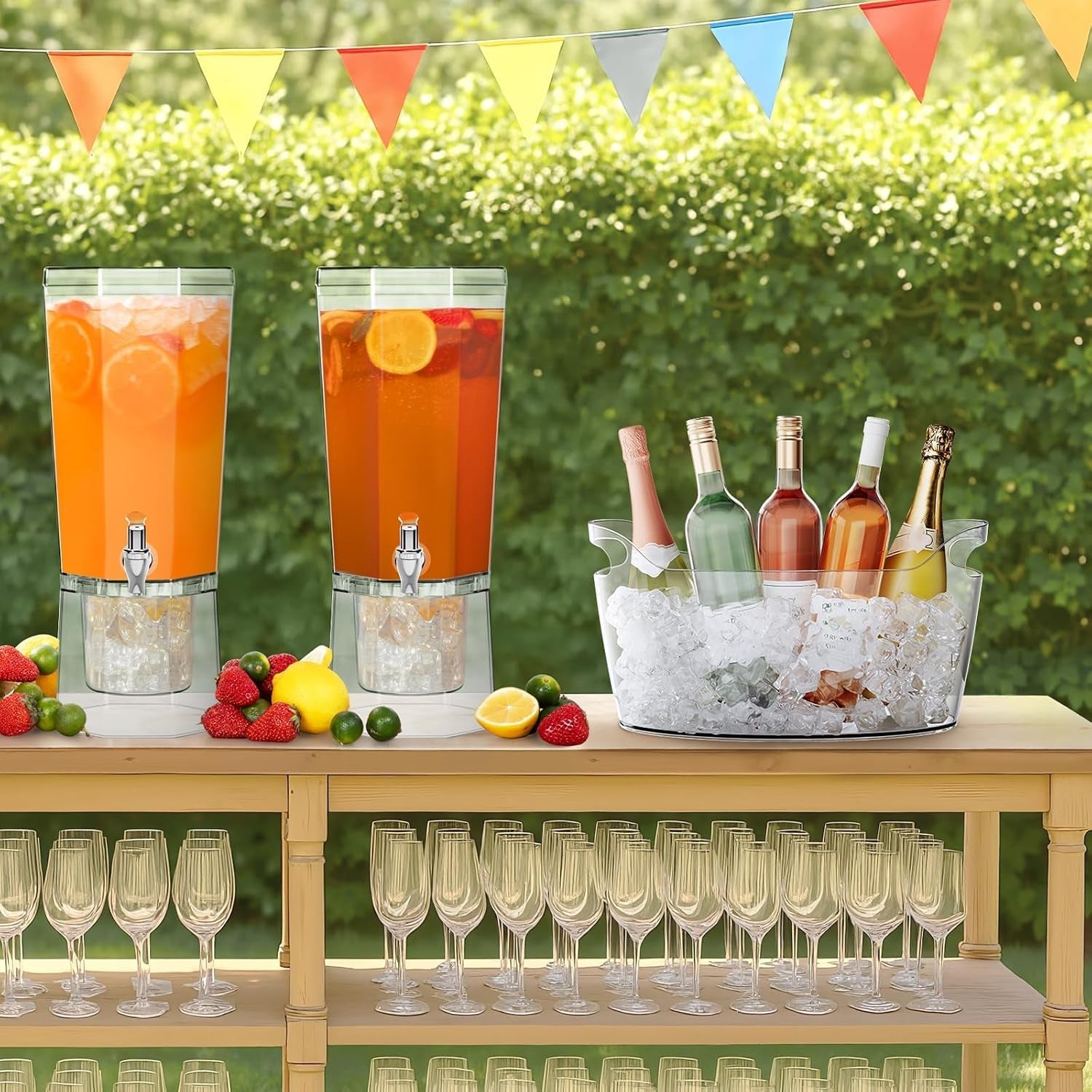 6-5l-plastic-ice-bucket-for-parties-with-handle-scoop-2-pcs-thickened-drop-resistant-beverage-tub-for-champagne-wine-beer-juice-drink-cooler-for-mimosa-soda-bar-table-chiller