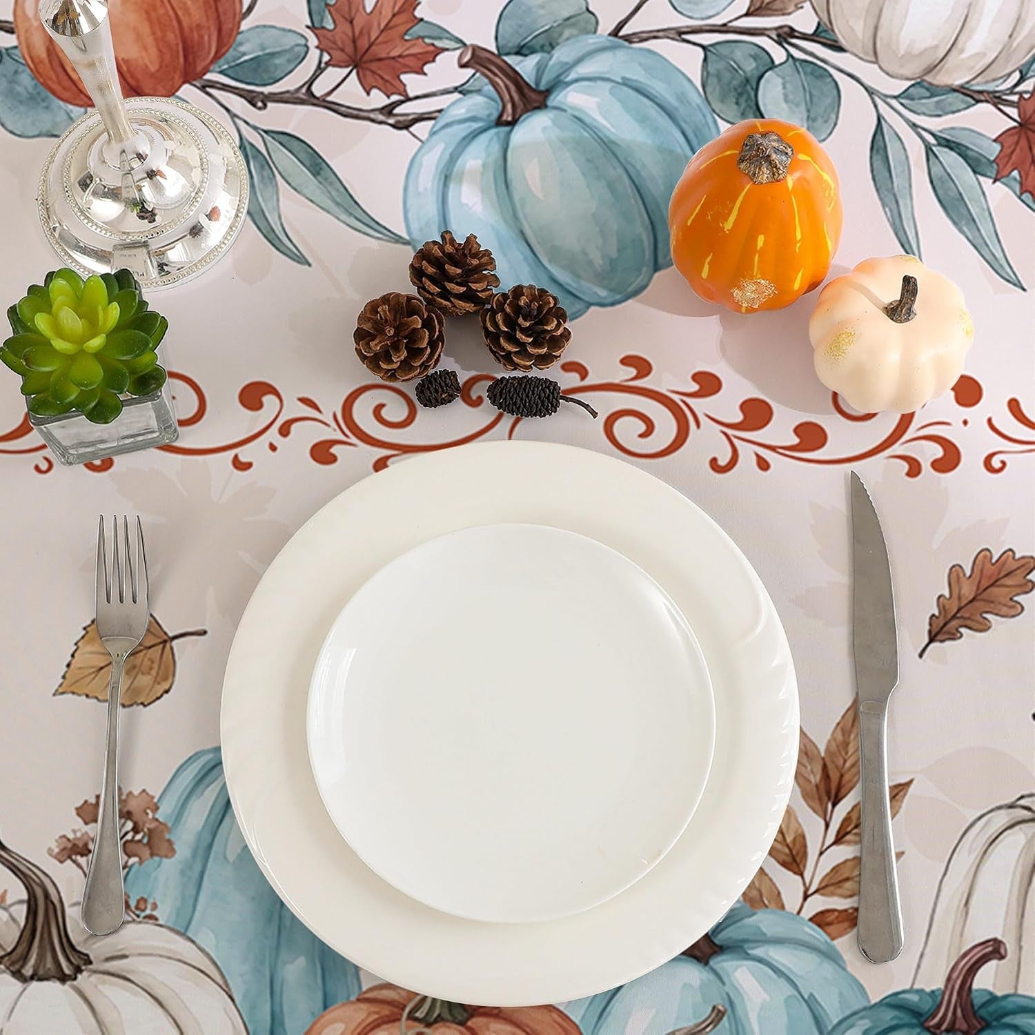 fall-tablecloth-60x84-inch-fall-decorations-for-home-pumpkins-farm-water-resistant-rustic-table-cloth-rectangle-for-party-dinning-home
