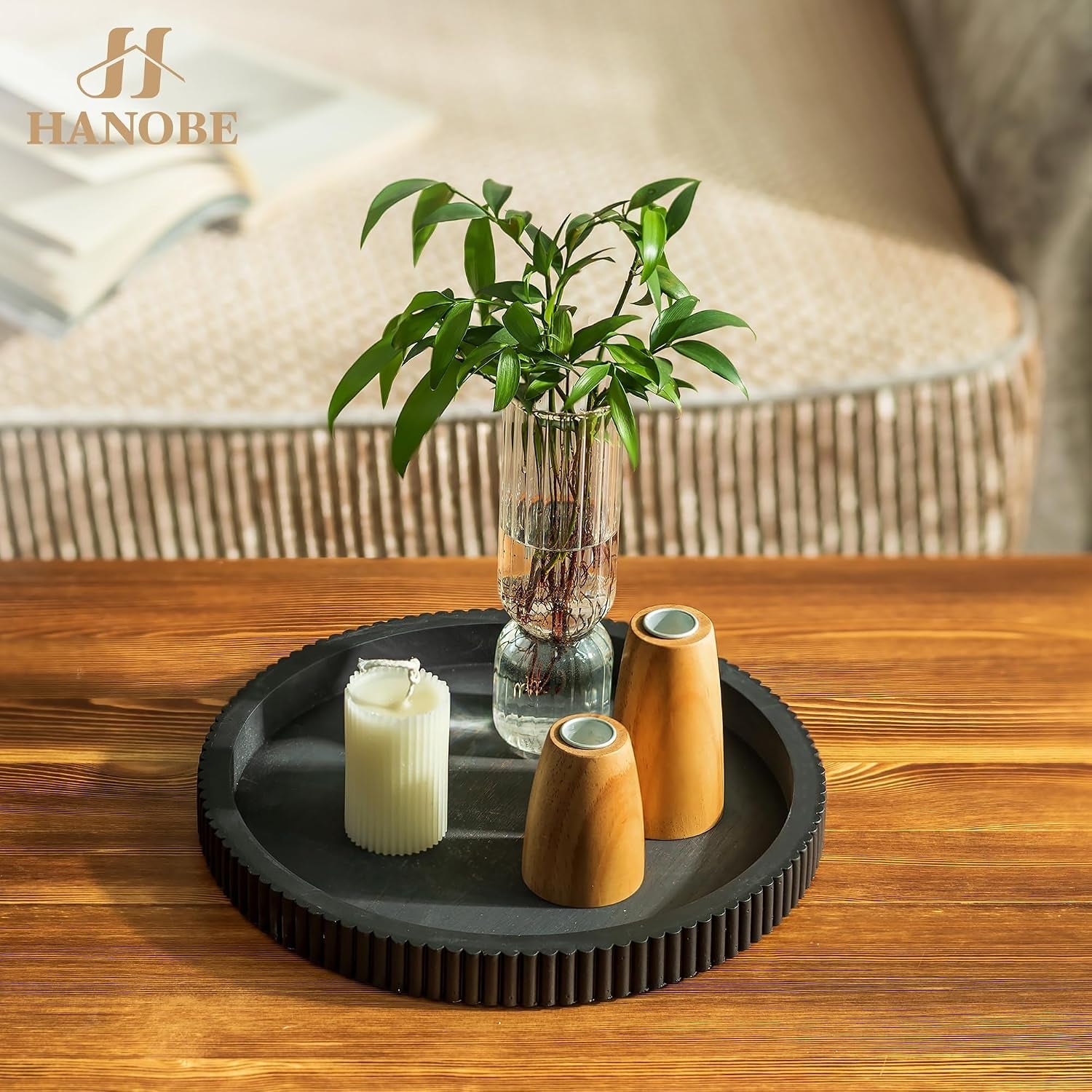black-decorative-coffee-table-tray-scalloped-edge-12-round-wood-centerpiece-tray-ideal-for-living-room-entryway-table-kitchen-island-fits-modern-decor