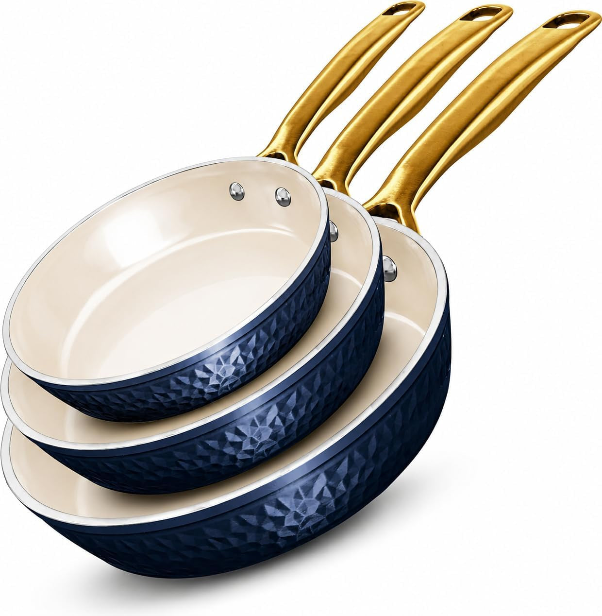 hammered-3-pc-nonstick-frying-pans-set-cream-8-10-12-fry-pans-heavy-duty-3-0mm-gauge-non-toxic-pfoa-pfos-ptfe-free-induction-compatible-oven-and-dishwasher-safe