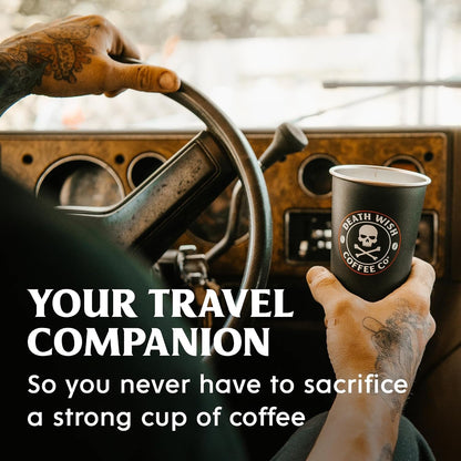 Death Wish Coffee Instant Dark Roast Coffee Packets, Bold & Intense Blend of Arabica & Robusta Beans, USDA Organic, 8 Count6