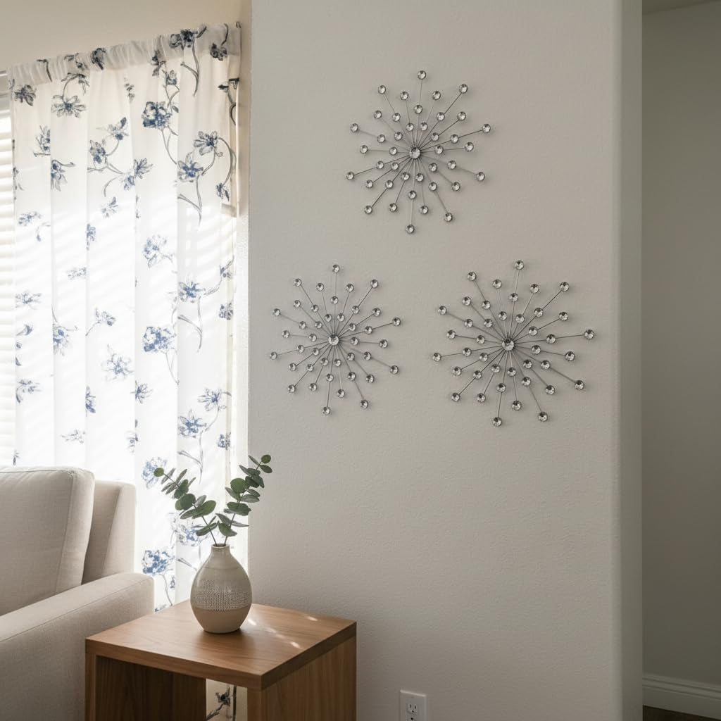 3-set-silver-starburst-wall-art-for-home-decor-metal-bling-crystal-rhinestones-sunburst-wall-decor-sparkling-rhinestone-art-accent-silver-13in