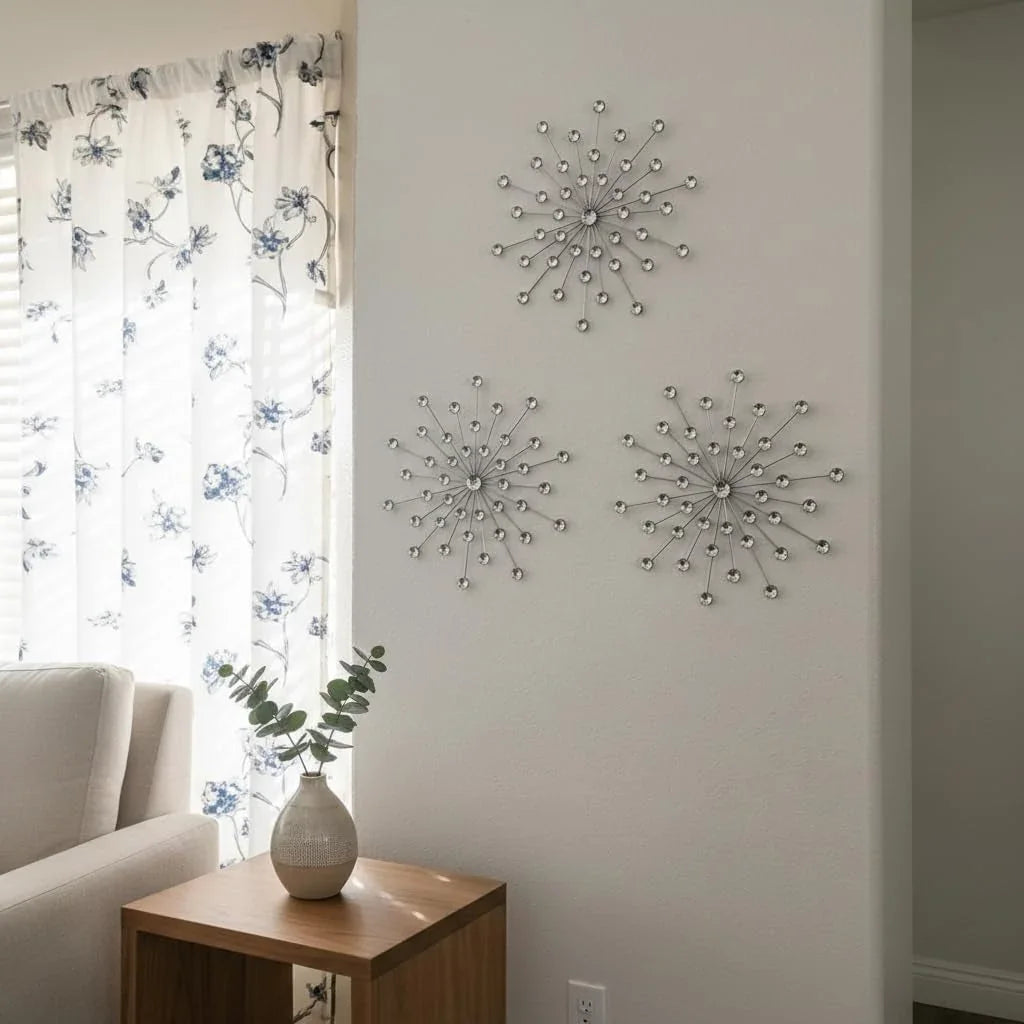 3-set-silver-starburst-wall-art-for-home-decor-metal-bling-crystal-rhinestones-sunburst-wall-decor-sparkling-rhinestone-art-accent-silver-13in