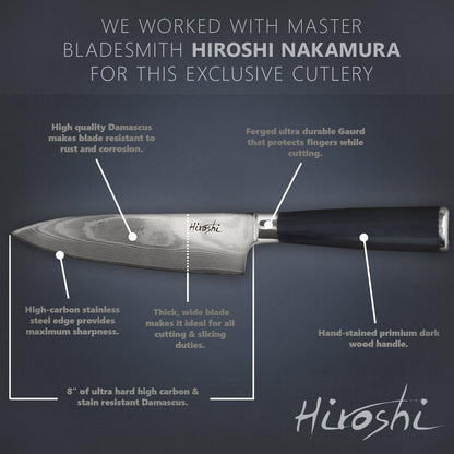 8 Inch Premium Japanese Chef Knife High Carbon Steel Kitchen Knife6