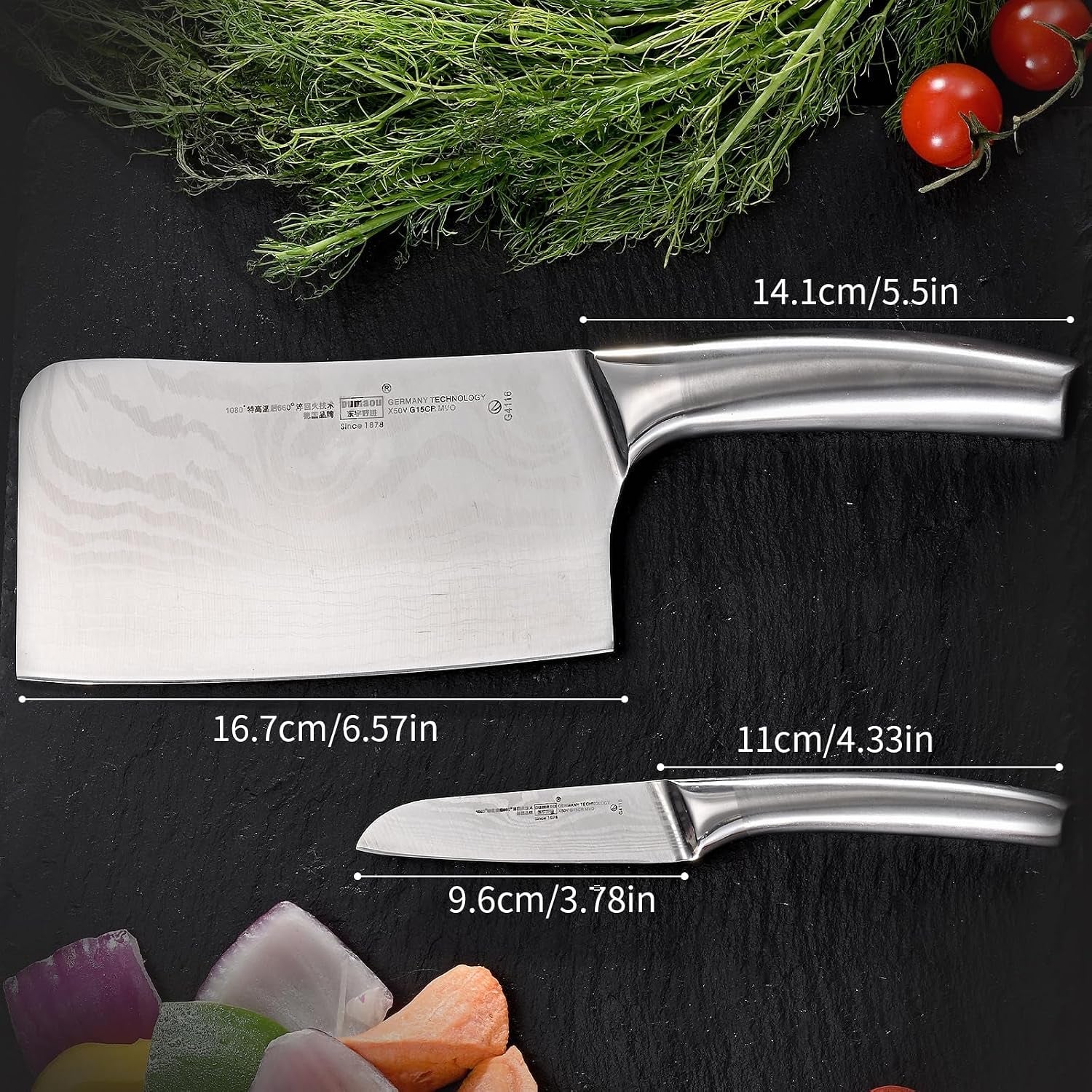 2-pieces-chopping-knife-and-fruit-knife-kitchen-knives-set-damascus-pattern-chinese-cleaver-paring-knives-with-hollow-handle