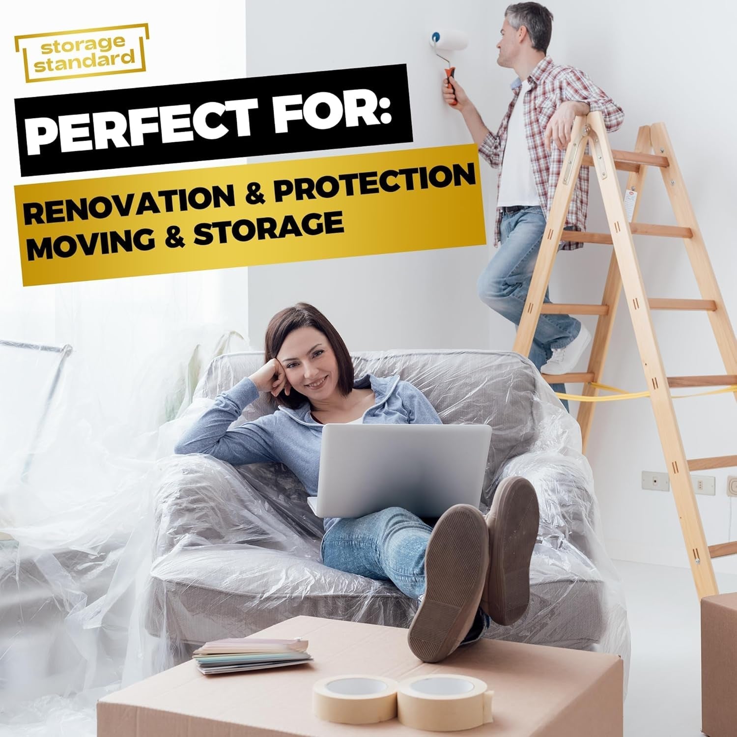 plastic-furniture-covers-for-moving-storage-heavy-duty-chair-cover-protectors-waterproof-dustproof-clear-moving-bags-for-armchair-or-recliner-extra-large-bag-open-size-64-x-42-x-34-inch