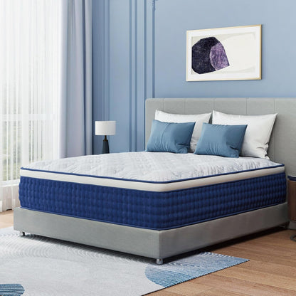 King-Size Hybrid Mattress 14 Inch King Mattress in a Box8