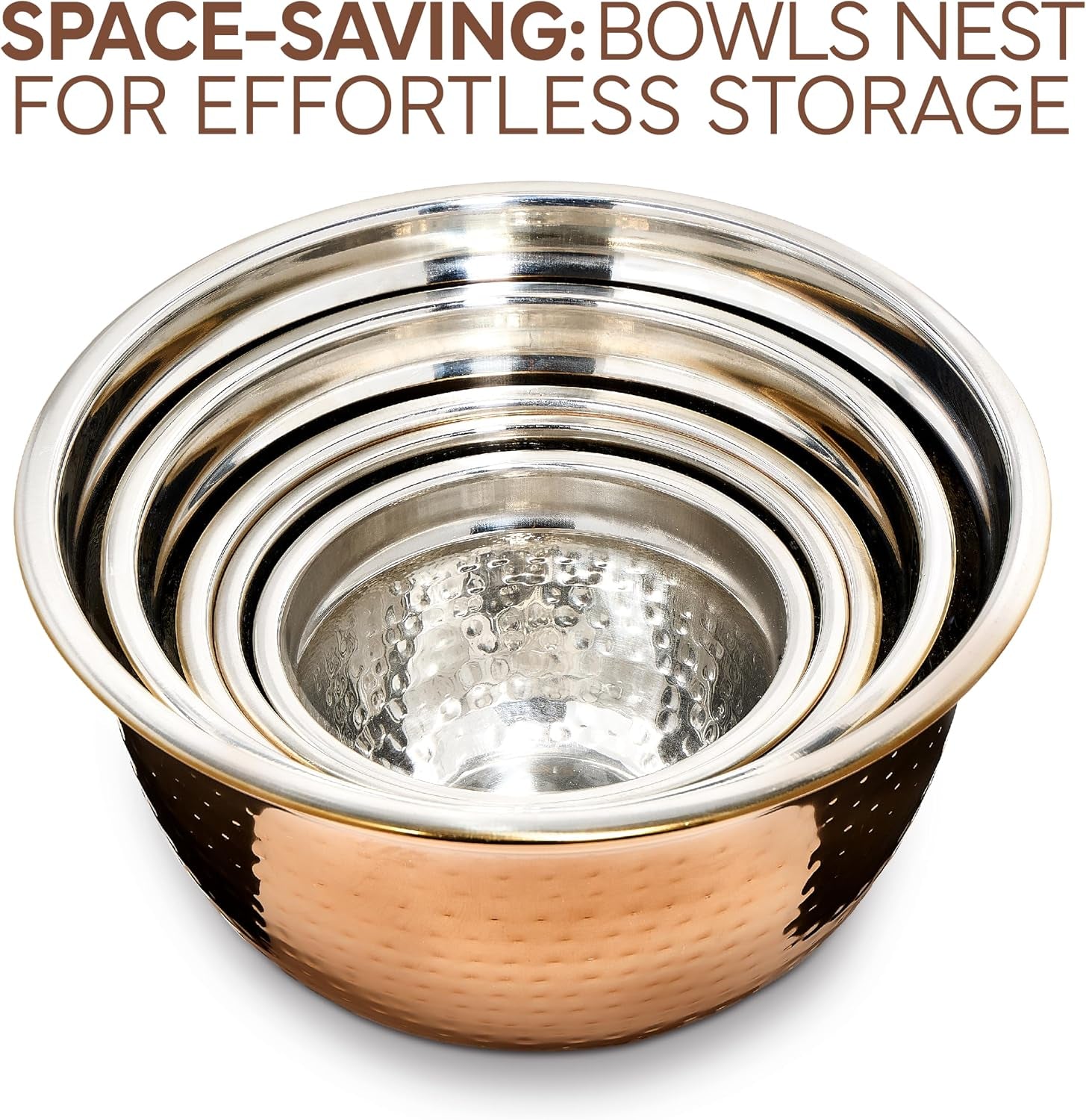 18-piece-mixing-bowls-set-with-airtight-lids-handcrafted-stainless-steel-bowls-food-storage-containers-meal-prep-nesting-salad-bowls-for-cooking-baking-kitchen-copper-hammered