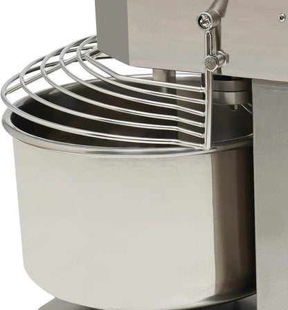 10.5Qt Commercial Food Mixer, 750W Dual Rotating Electric Dough Kneading Machine Kitchen Bakery Equipment with Stainless Steel Bowl & Security Shield for Pizzeria, Restaurant7