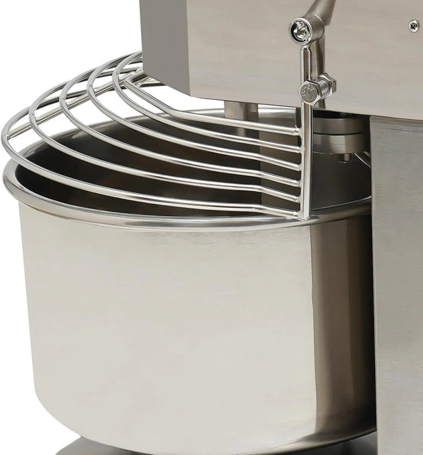 10.5Qt Commercial Food Mixer, 750W Dual Rotating Electric Dough Kneading Machine Kitchen Bakery Equipment with Stainless Steel Bowl & Security Shield for Pizzeria, Restaurant7