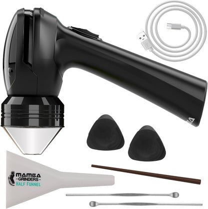 Original Electric Seed Grinder, USB-C Rechargeable Spice Mill, Black1