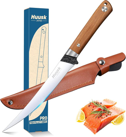 7 Inch Fillet Knife - Sharp Japanese Fillet Knife for Fish1