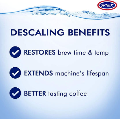 Descaling Powder Solution - 4 Uses - Activated Scale Remover for Use with Keurig 1.0/2.0, Home Coffee and Espresso Machines, Kettles, Garment Steamers3