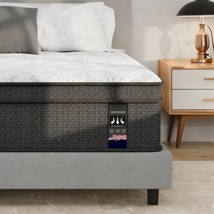 Queen 14 Inch Hybrid Mattress Medium Firm Memory Foam Pocket Coil1