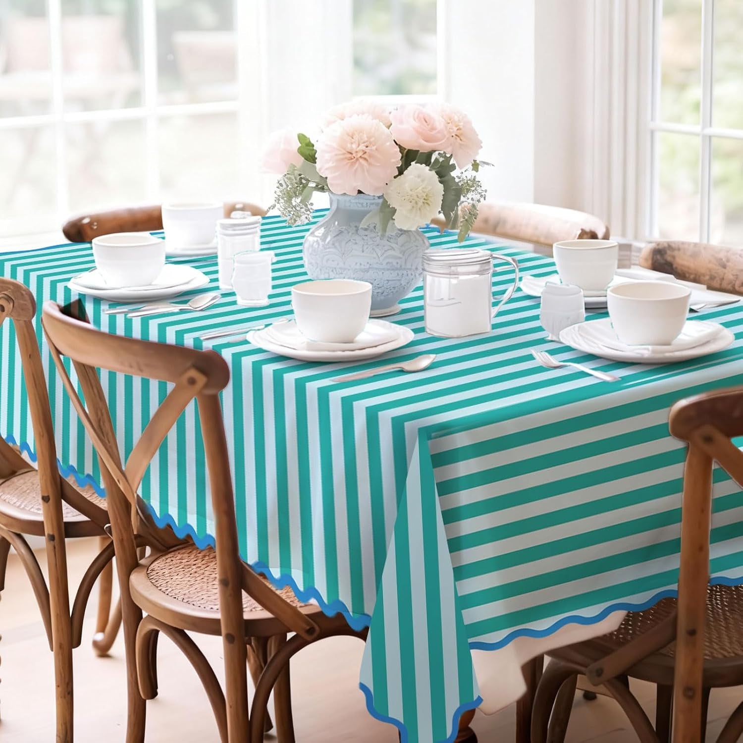 striped-tablecloth-blue-green-scalloped-55-x-70-inch