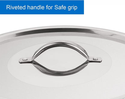 Stainless Steel Stock Pot with Lid, 8-Quart, Stay-Cool Riveted Handles, 10 X 12 Inch6