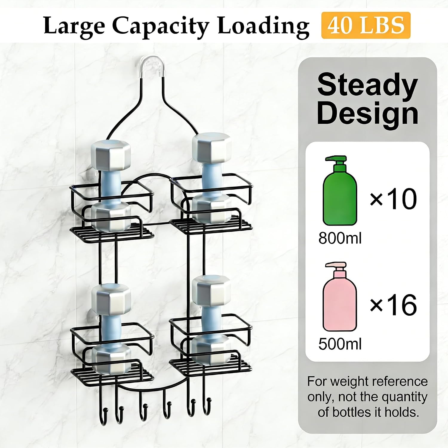 shower-caddy-hanging-shower-organizer-with-razor-hooks-black