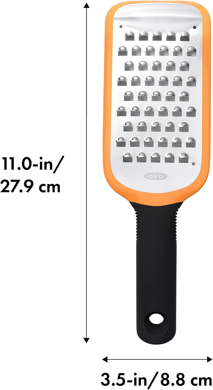 oxo-good-grips-etched-coarse-grater-with-handle-orange-coarse-kitchen-grater-sharp-etched-teeth-non-slip-handle-hard-cheese-vegetables-chocolate-easy-grip