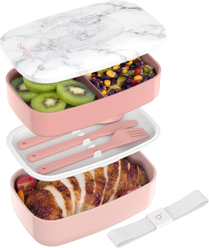 Bentgo Classic Stackable 3-Compartment Adult Bento-Style Lunch Box1