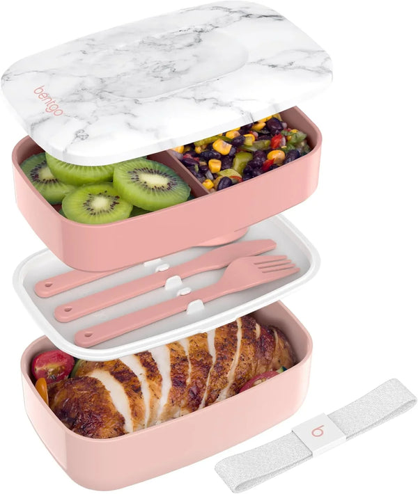 Bentgo Classic Stackable 3-Compartment Adult Bento-Style Lunch Box1