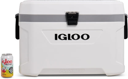 Marine Cooler | Insulated Hard Shell Ice Chest |Great for Fishing, Camping, Boating, & More10