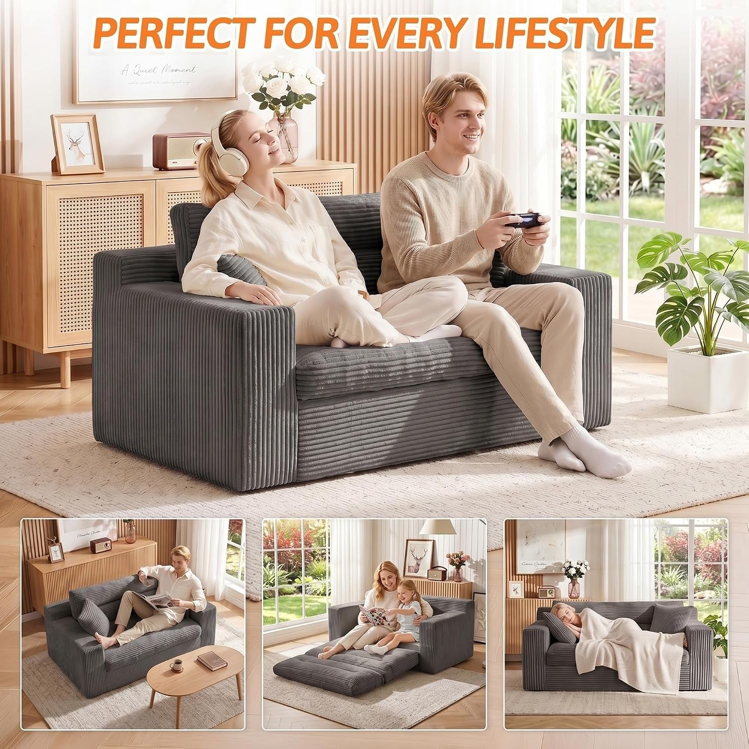 boneless-loveseat-sofa-couch-2-in-1-convertible-sofa-bed-with-pillows-fold-out-bean-bag-chair-boneless-floor-couch-for-living-room-bedroom-office-lounge-apartment-no-assembly-needed-grey