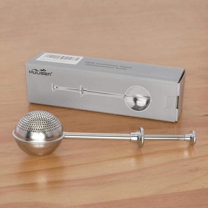Flour Duster, 304 Stainless Steel Flour Sifter for Baking | Spring-Press Handle, Dishwasher Safe, for Flour, Powdered Sugar, Fine Spices, Pick up and Dust Flour Sifter, Gift Package9